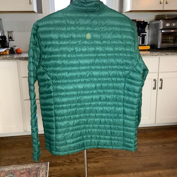 Stio Pinon Down Jacket Coat Green Medium - Picture 2 of 6